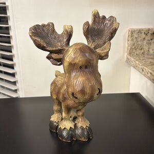 Moose Statue Figurine